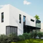 Vivienda unifamiliar de obra nueva con estilo contemporáneo